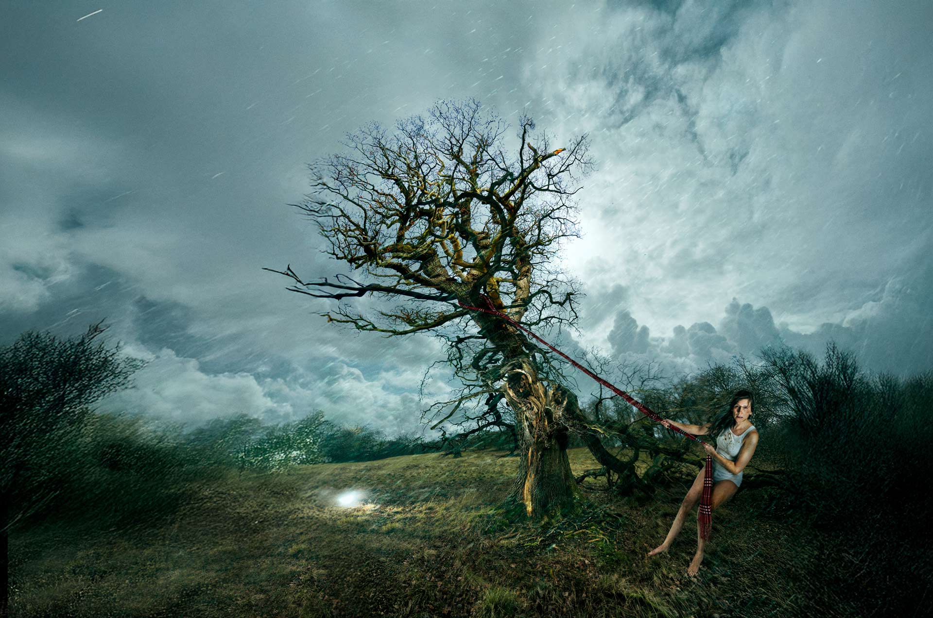 PR-foto til forestillingen Kløvedal - Det bedste man kan sige